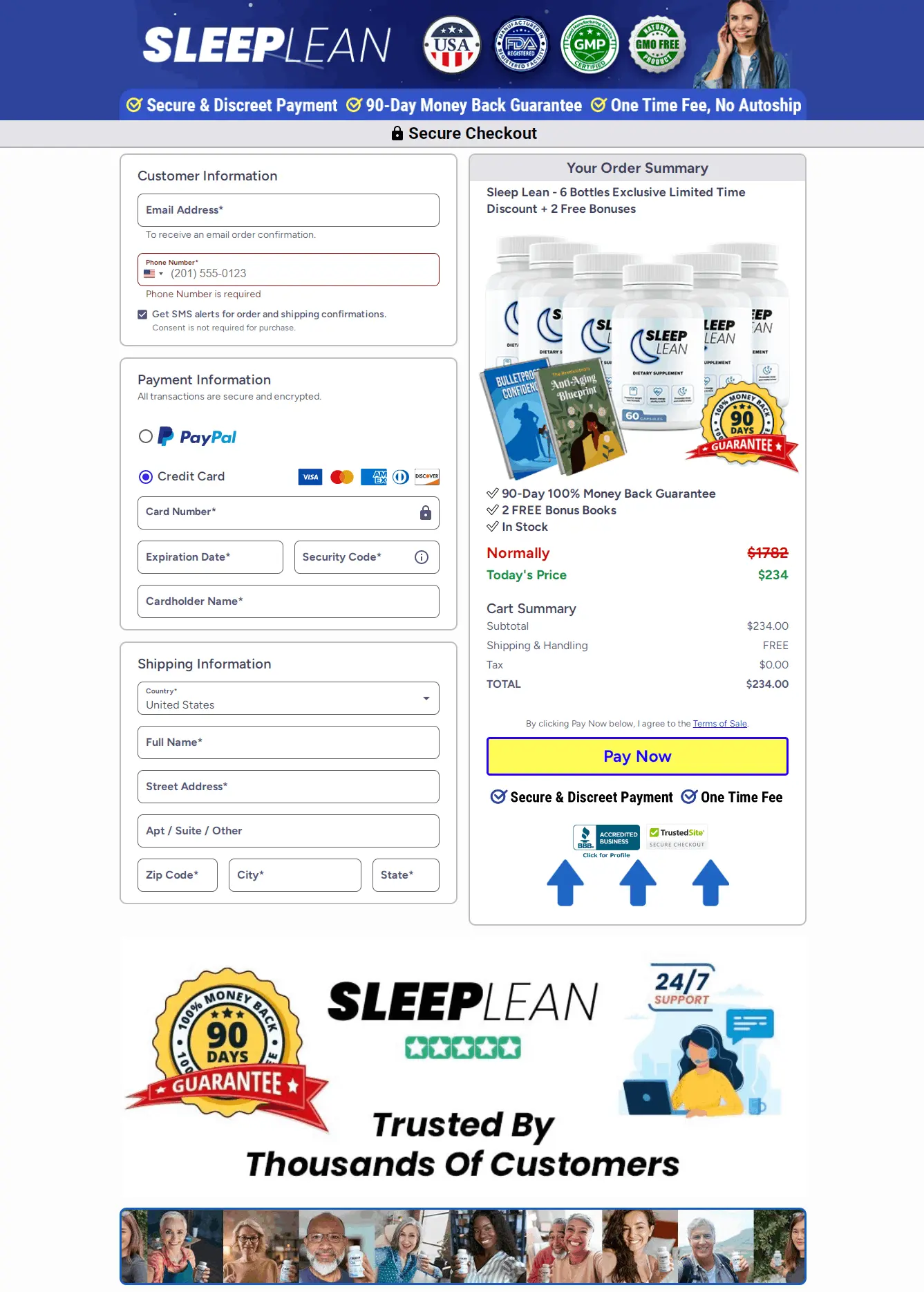 SleepLean price